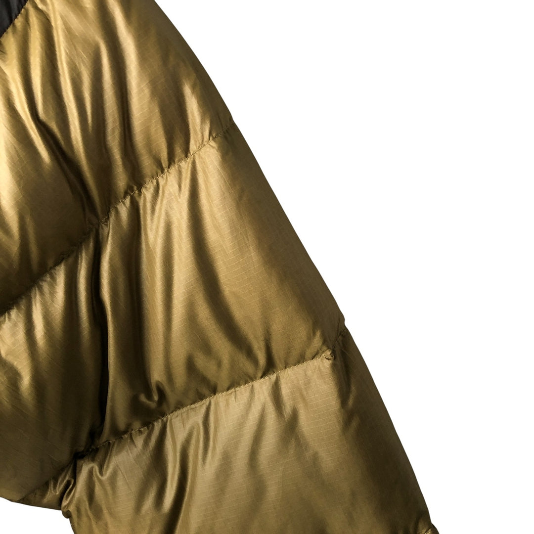 Vintage 1990'S The North Face Nuptse Jacket, 700 fill power goose down jacket, men's XL size Nylon Khaki type Vintage Second Hand