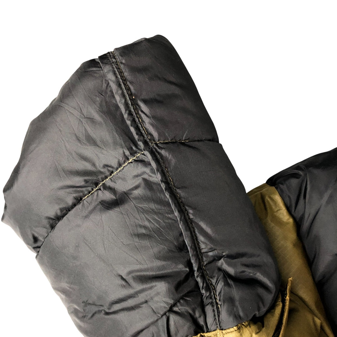 Vintage 1990'S The North Face Nuptse Jacket, 700 fill power goose down jacket, men's XL size Nylon Khaki type Vintage Second Hand