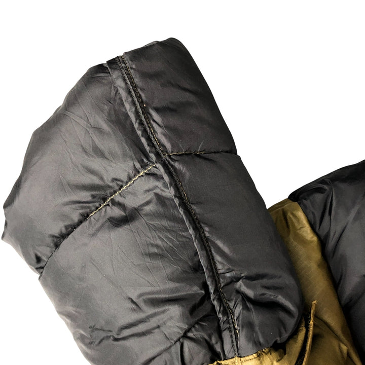 Vintage 1990'S The North Face Nuptse Jacket, 700 fill power goose down jacket, men's XL size Nylon Khaki type Vintage Second Hand