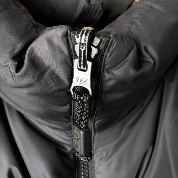 Vintage 1990'S The North Face Nuptse Jacket, 700 fill power goose down jacket, men's size L Nylon black type Vintage Second Hand