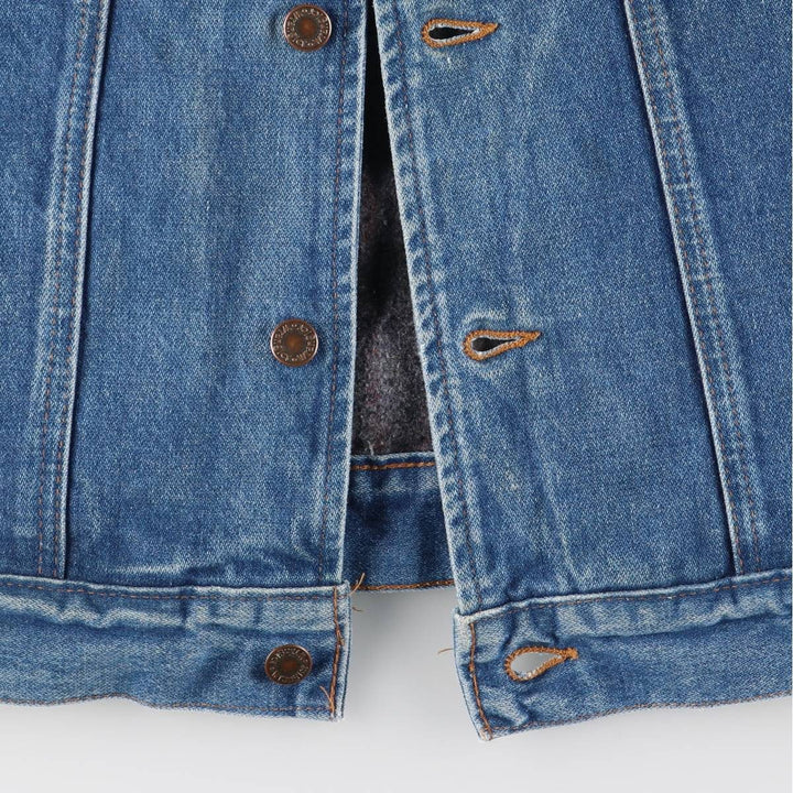 Vintage Wrangler denim jacket, men's size XL unclear blue type Vintage Second Hand