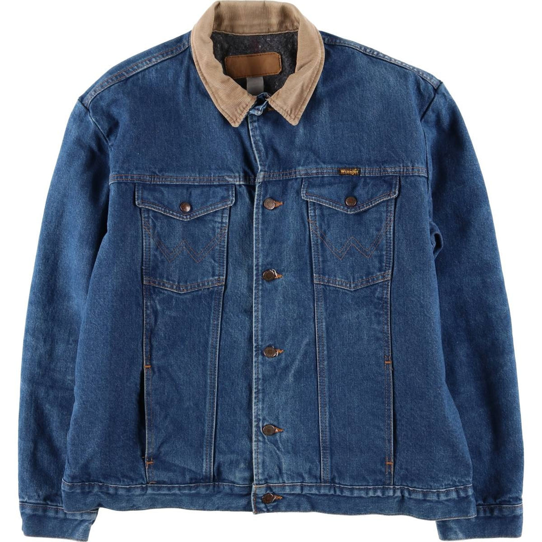 Vintage Wrangler denim jacket, men's size XL unclear blue type Vintage Second Hand