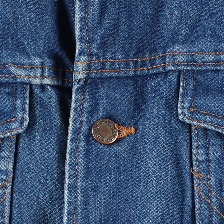 Vintage Wrangler denim jacket, men's size XL unclear blue type Vintage Second Hand