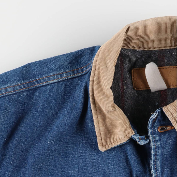 Vintage Wrangler denim jacket, men's size XL unclear blue type Vintage Second Hand