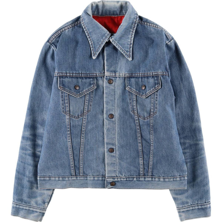 Vintage denim jacket, size L, men's unclear blue type Vintage Second Hand