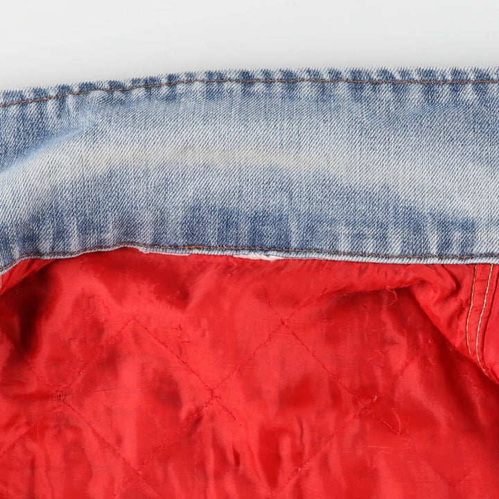 Vintage denim jacket, size L, men's unclear blue type Vintage Second Hand