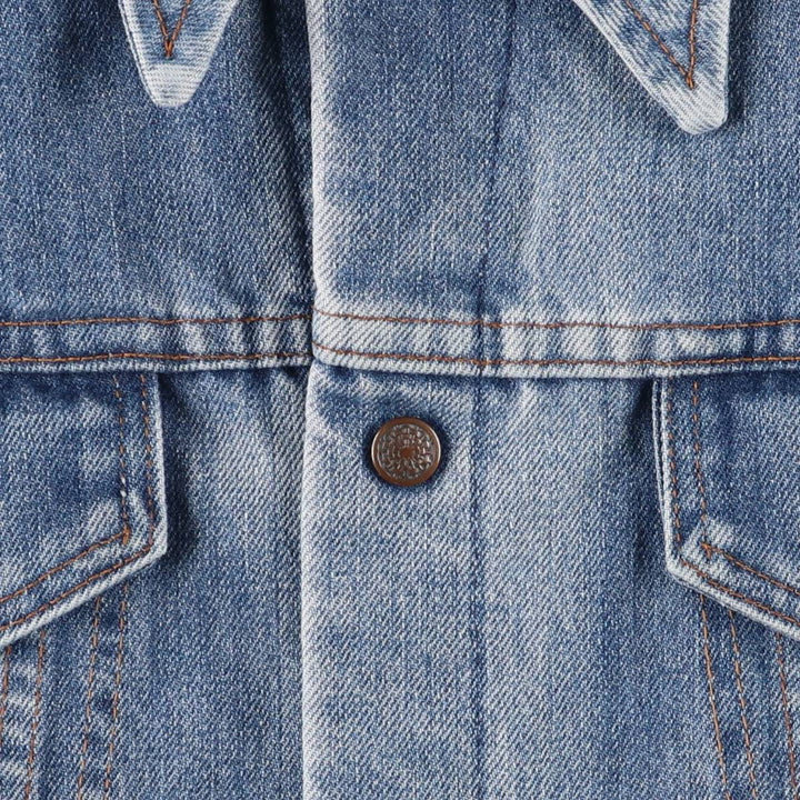 Vintage denim jacket, size L, men's unclear blue type Vintage Second Hand