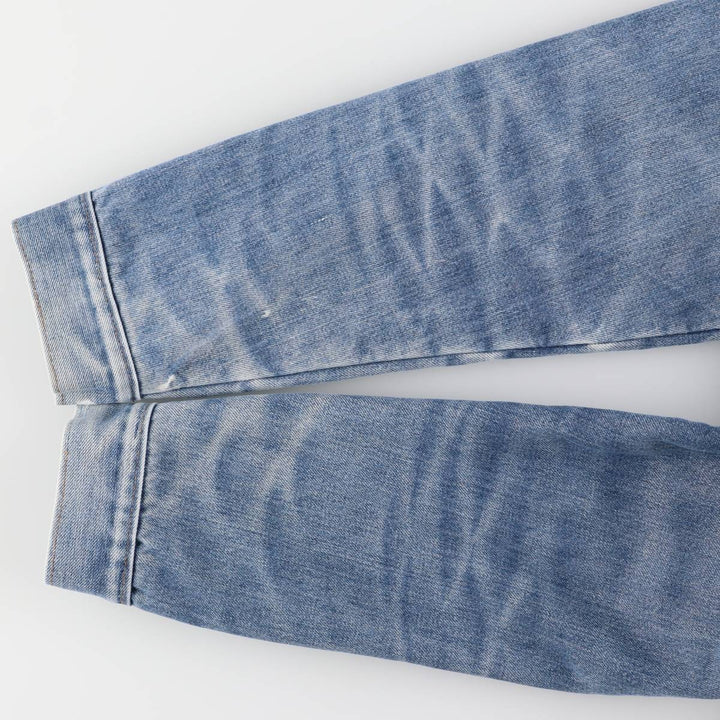 Vintage denim jacket, size L, men's unclear blue type Vintage Second Hand