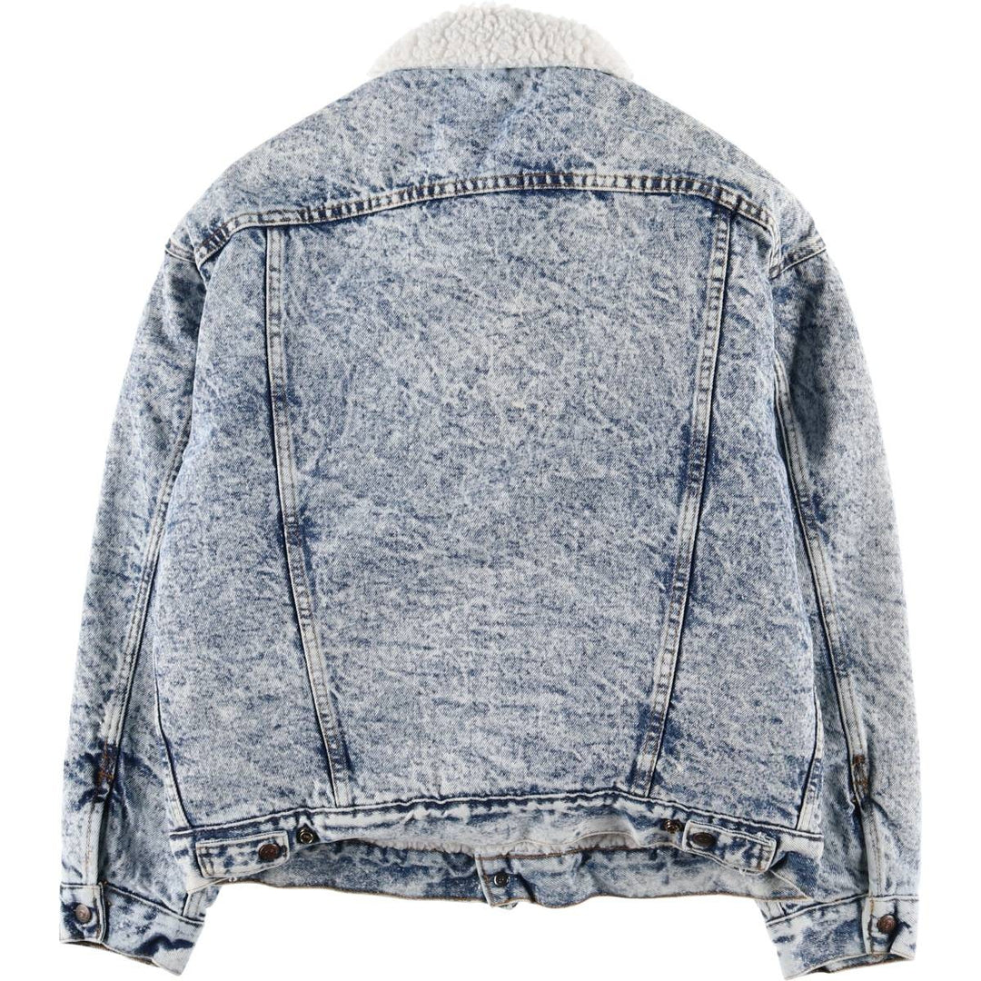 Vintage 80s-90'S Levi's Chemical Wash Padded Denim Jacket, Made in USA, Men's Size L cotton blue type Vintage Second Hand