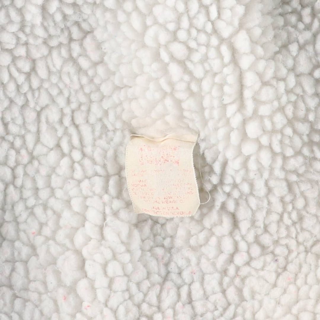 Vintage 80s-90'S Levi's Chemical Wash Padded Denim Jacket, Made in USA, Men's Size L cotton blue type Vintage Second Hand