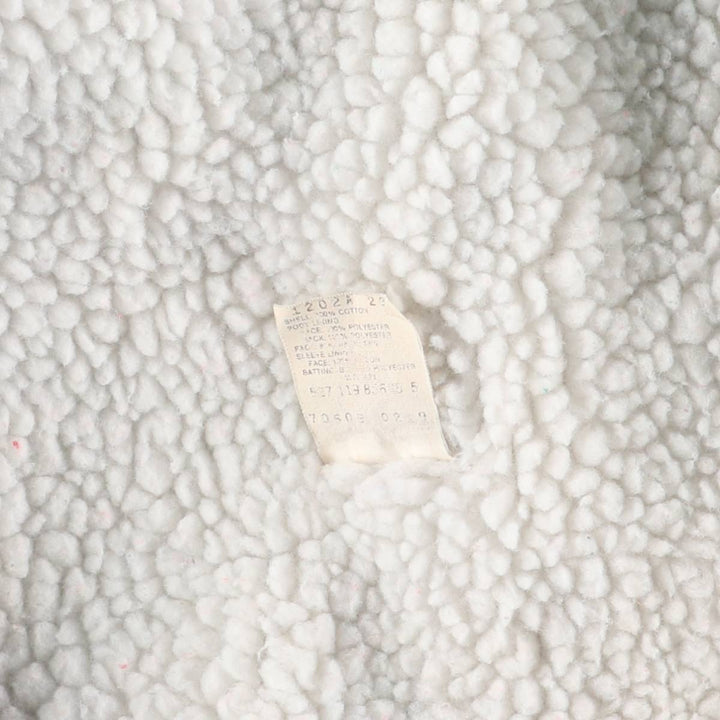 Vintage 80s-90'S Levi's Chemical Wash Padded Denim Jacket, Made in USA, Men's Size L cotton blue type Vintage Second Hand