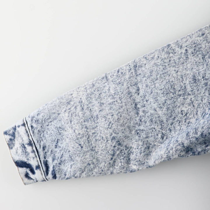 Vintage 80s-90'S Levi's Chemical Wash Padded Denim Jacket, Made in USA, Men's Size L cotton blue type Vintage Second Hand