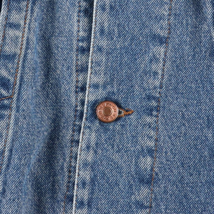 Diesel denim jacket, made in Italy, men's size XL cotton blue type Vintage Second Hand