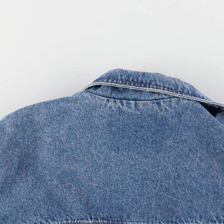 Diesel denim jacket, made in Italy, men's size XL cotton blue type Vintage Second Hand