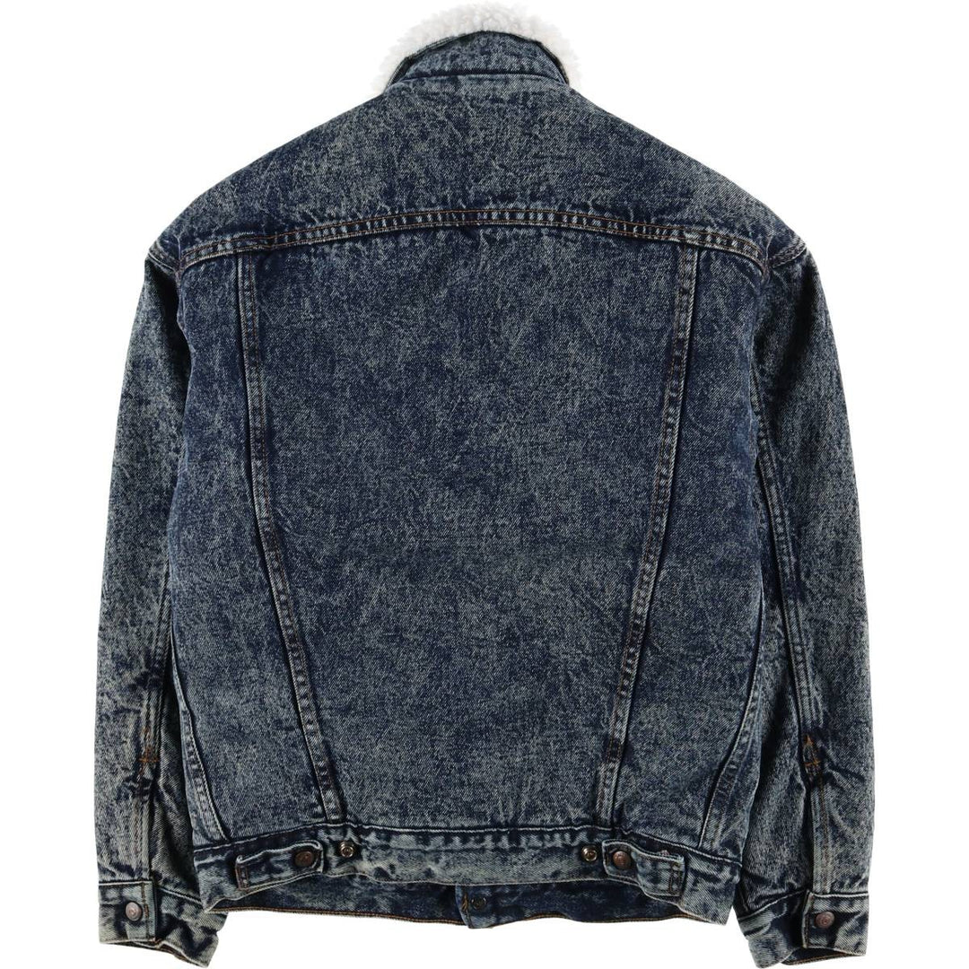 Vintage 80s-90'S Levi's 70609-0227 Chemical Wash Padded Denim Jacket, Made in USA, Men's Size XS cotton blue type Vintage Second Hand