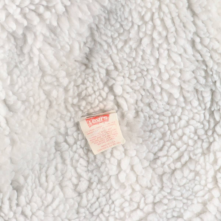 Vintage 80s-90'S Levi's 70609-0227 Chemical Wash Padded Denim Jacket, Made in USA, Men's Size XS cotton blue type Vintage Second Hand