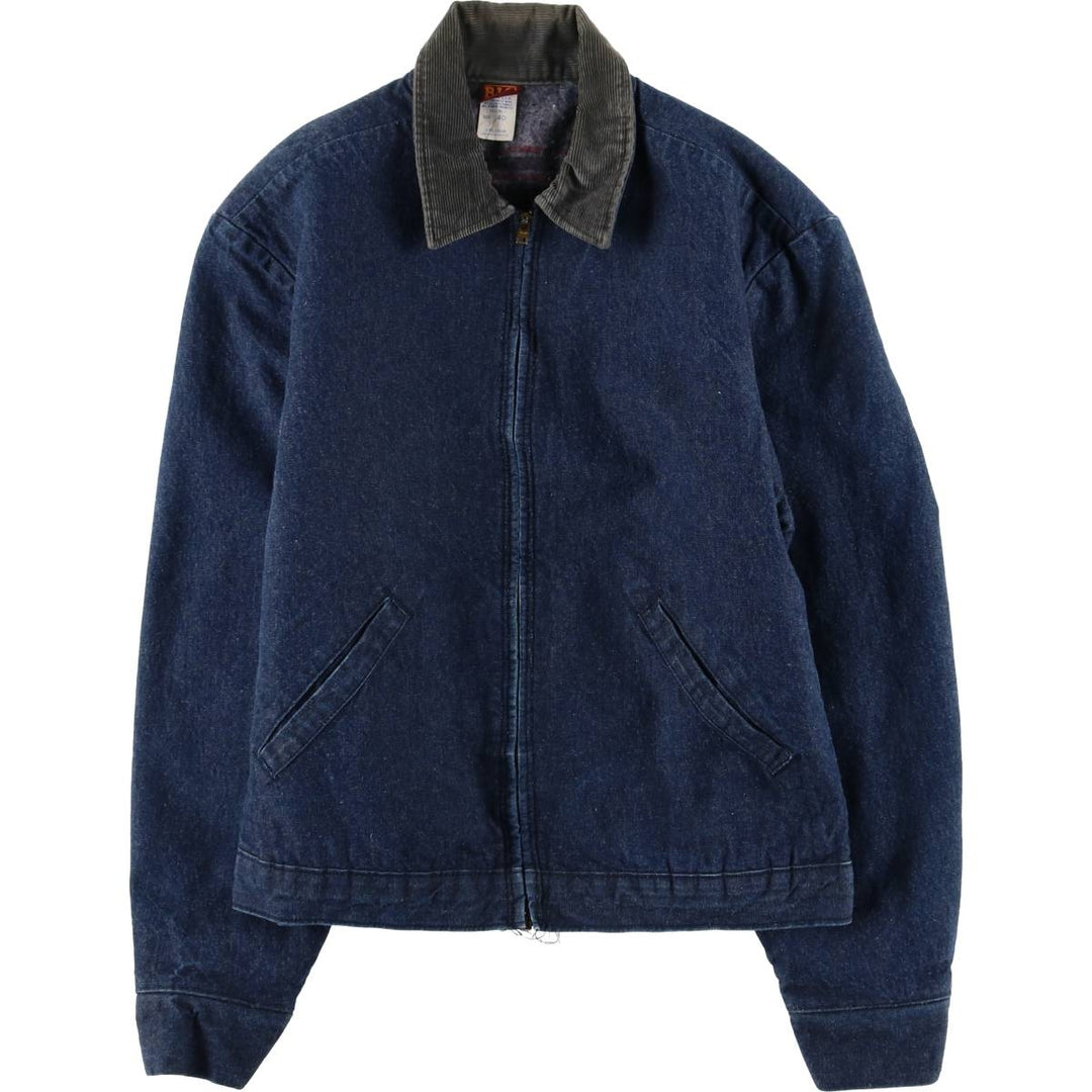 Vintage 1980'S Big Ben bat-dyed denim jacket, made in the USA, size M. cotton blue type Vintage Second Hand