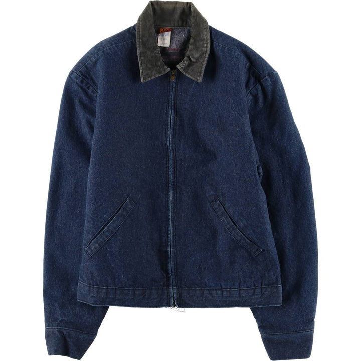 Vintage 1980'S Big Ben bat-dyed denim jacket, made in the USA, size M. cotton blue type Vintage Second Hand