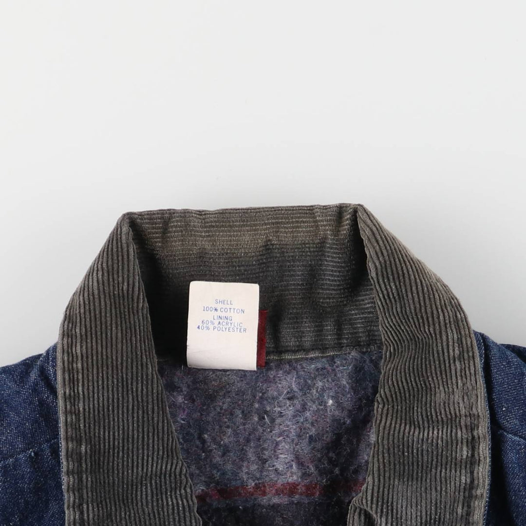 Vintage 1980'S Big Ben bat-dyed denim jacket, made in the USA, size M. cotton blue type Vintage Second Hand