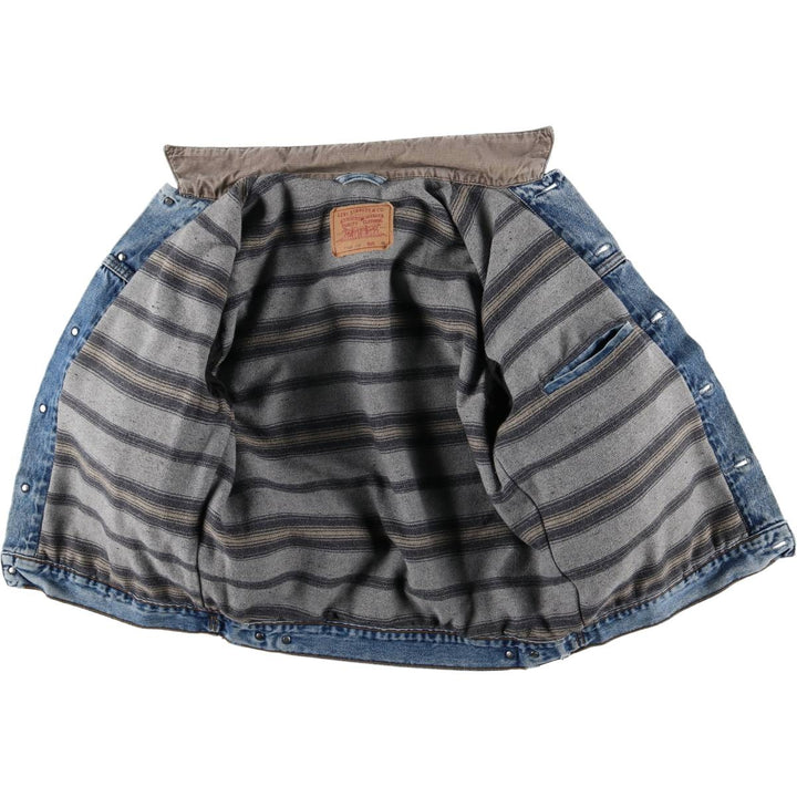 90'S Levi's 71168-0216 Denim Jacket, Men's Medium, Vintage cotton blue type Vintage Second Hand