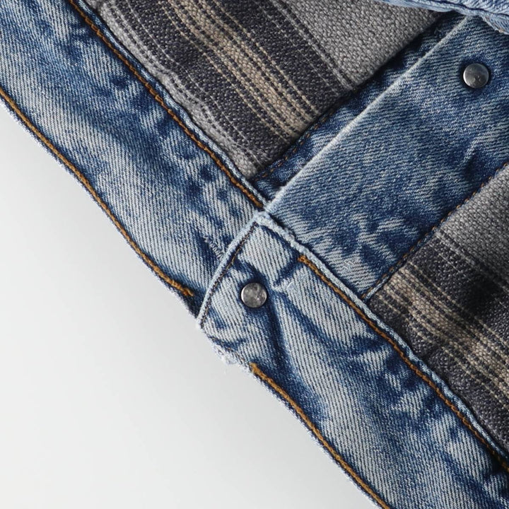 90'S Levi's 71168-0216 Denim Jacket, Men's Medium, Vintage cotton blue type Vintage Second Hand