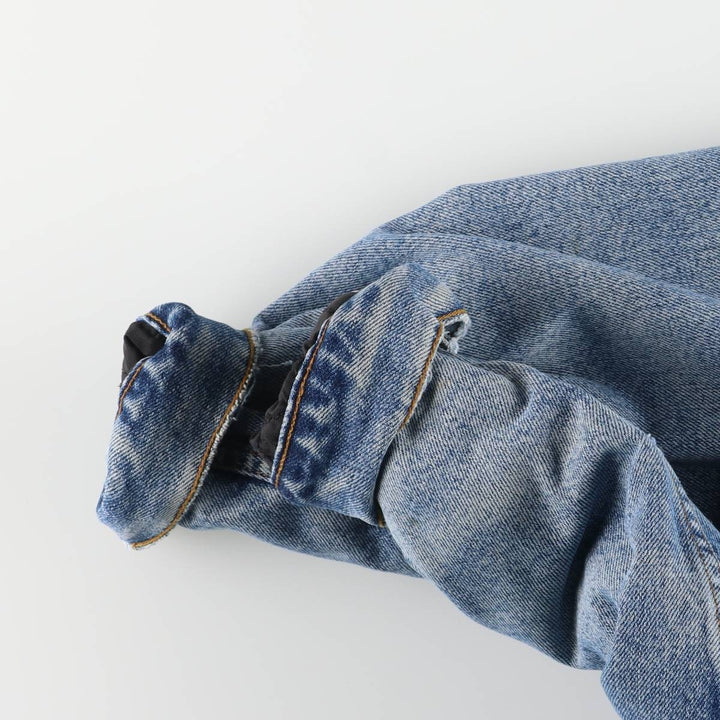 90'S Levi's 71168-0216 Denim Jacket, Men's Medium, Vintage cotton blue type Vintage Second Hand