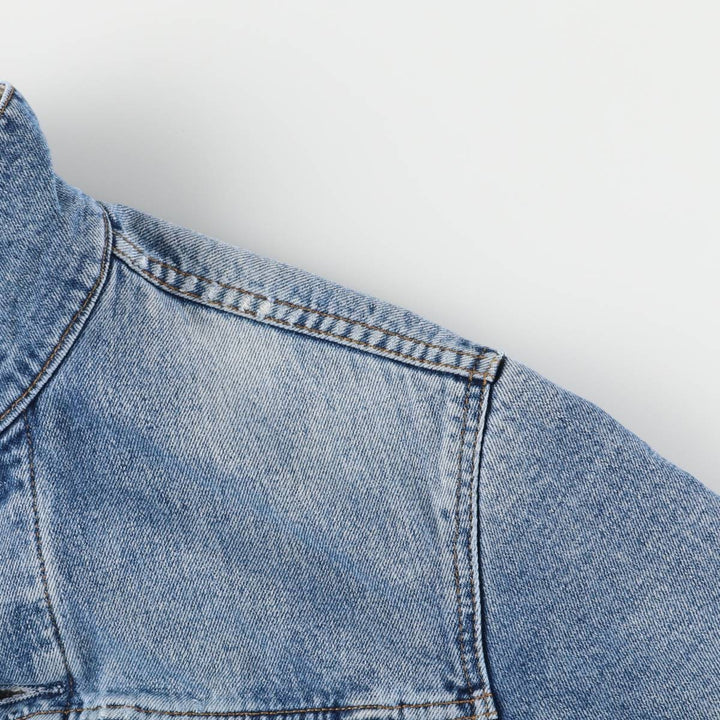 90'S Levi's 71168-0216 Denim Jacket, Men's Medium, Vintage cotton blue type Vintage Second Hand