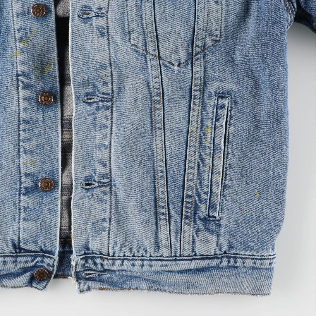90'S Levi's 71168-0216 Denim Jacket, Men's Medium, Vintage cotton blue type Vintage Second Hand