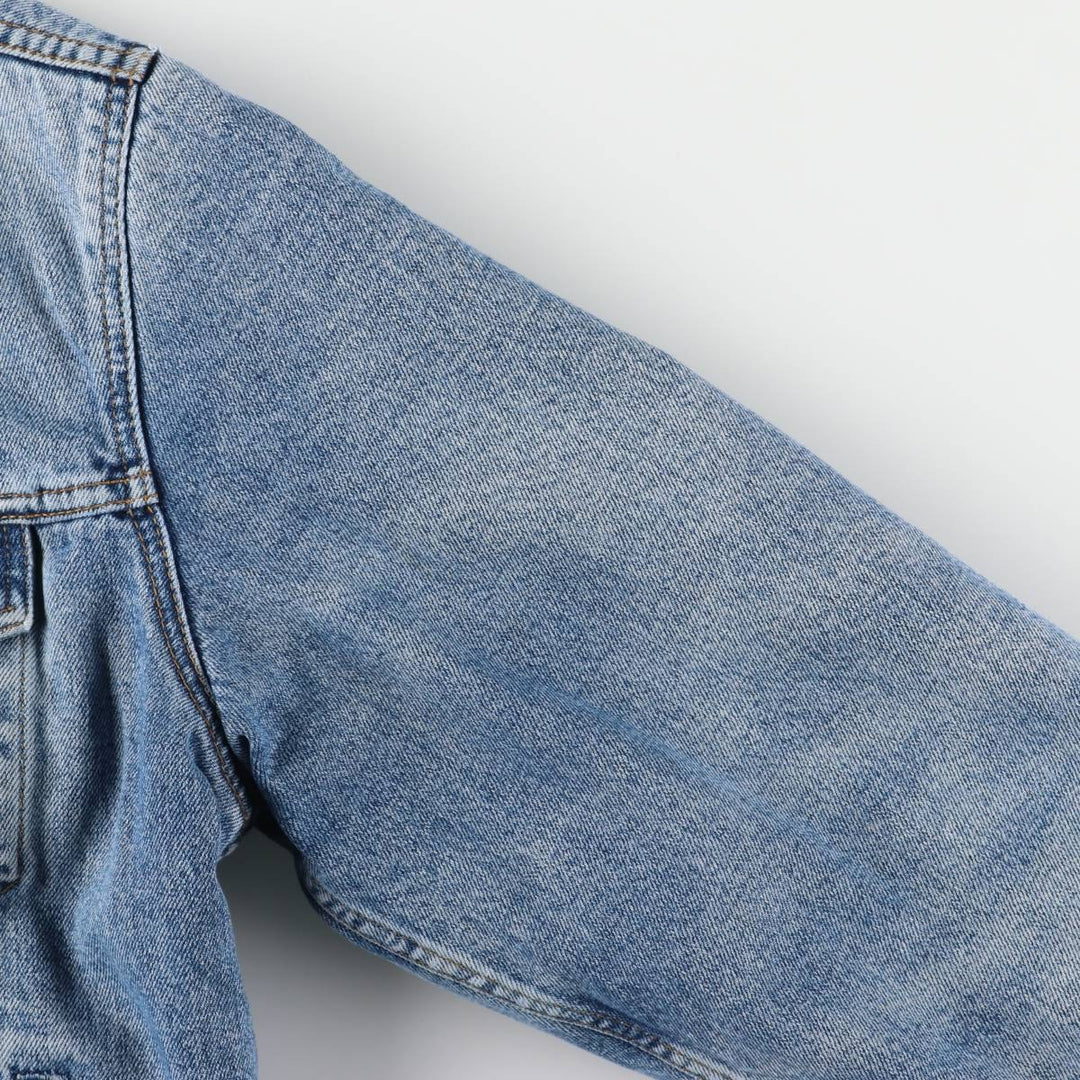90'S Levi's 71168-0216 Denim Jacket, Men's Medium, Vintage cotton blue type Vintage Second Hand