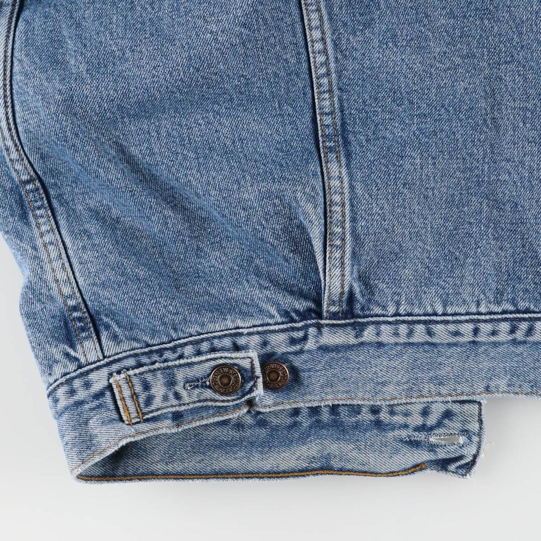 90'S Levi's 71168-0216 Denim Jacket, Men's Medium, Vintage cotton blue type Vintage Second Hand
