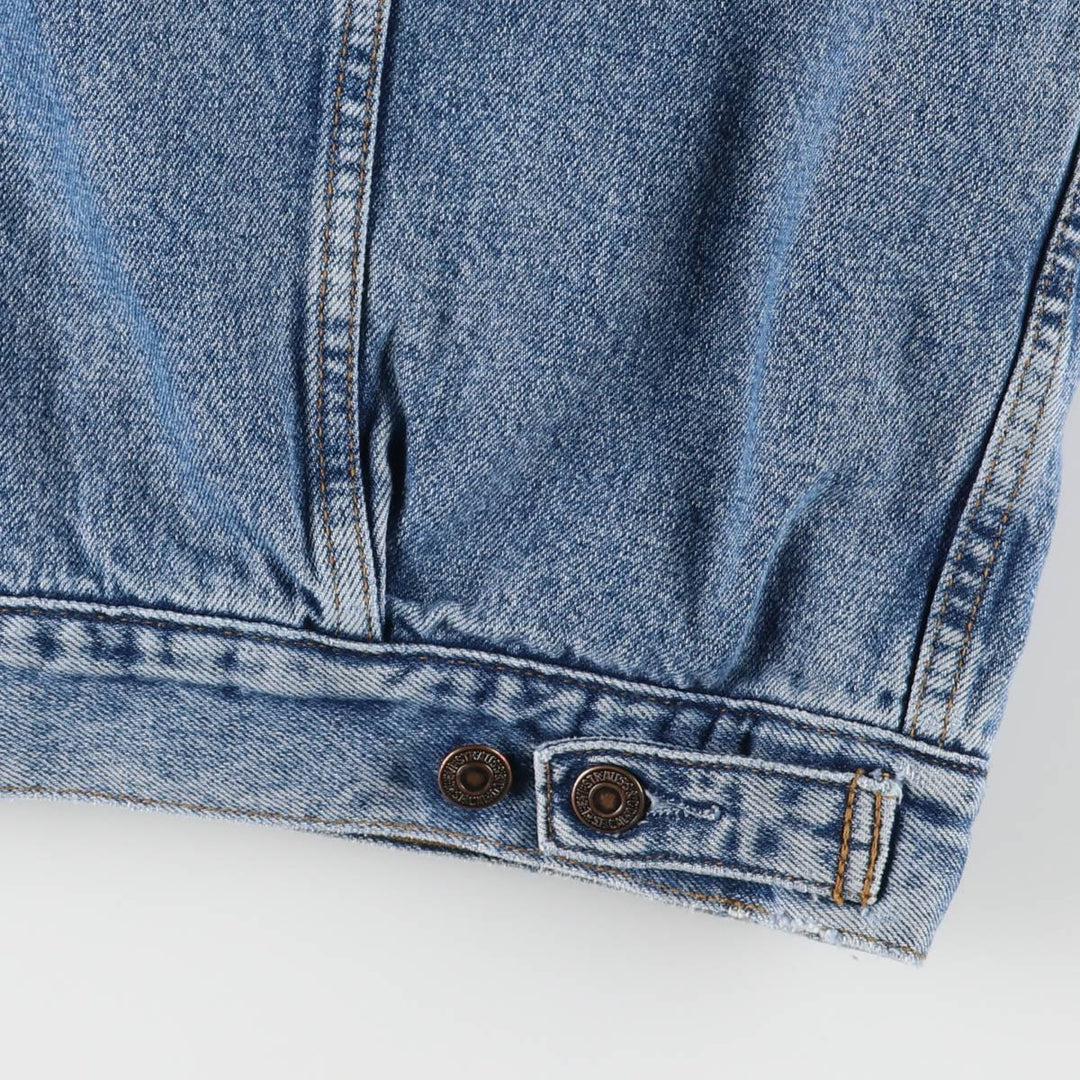 90'S Levi's 71168-0216 Denim Jacket, Men's Medium, Vintage cotton blue type Vintage Second Hand