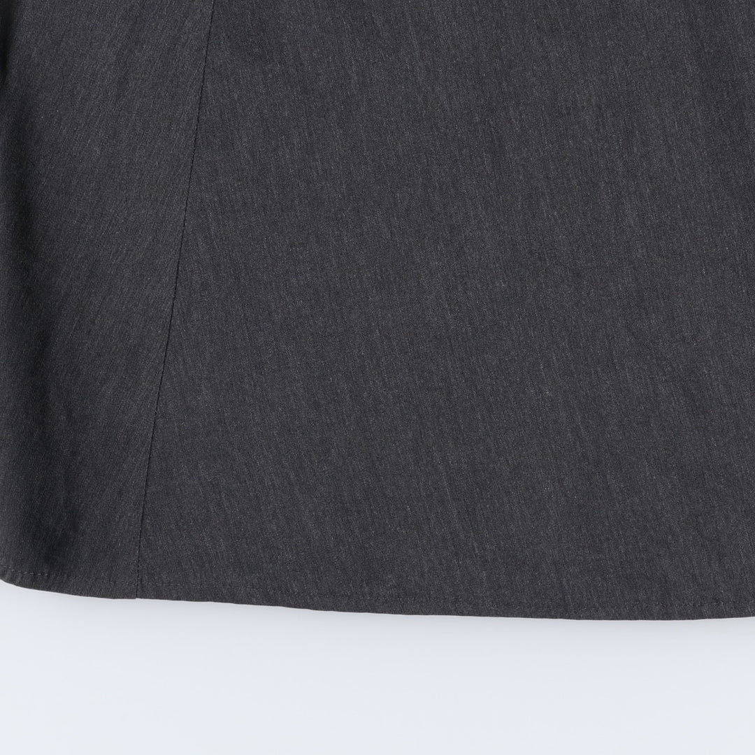 CLOCK HOUSE Maxi Flare Skirt with Suspenders, Women's Size L unclear gray type Vintage Second Hand