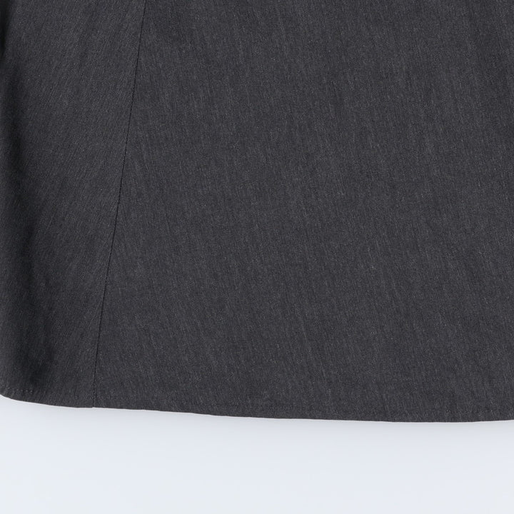 CLOCK HOUSE Maxi Flare Skirt with Suspenders, Women's Size L unclear gray type Vintage Second Hand