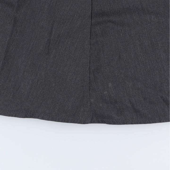 CLOCK HOUSE Maxi Flare Skirt with Suspenders, Women's Size L unclear gray type Vintage Second Hand