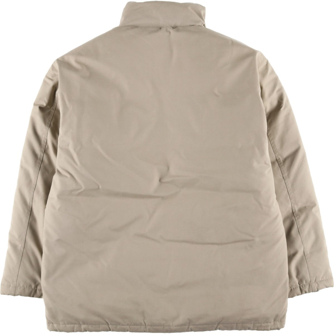 Vintage 80s-90'S Eddie Bauer goose down jacket, size M, men's polyester Beige type Vintage Second Hand