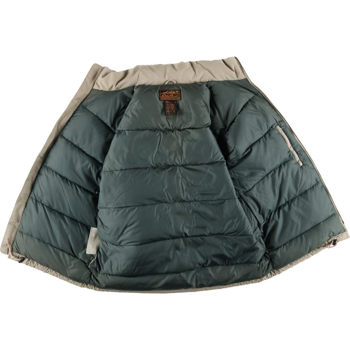 Vintage 80s-90'S Eddie Bauer goose down jacket, size M, men's polyester Beige type Vintage Second Hand