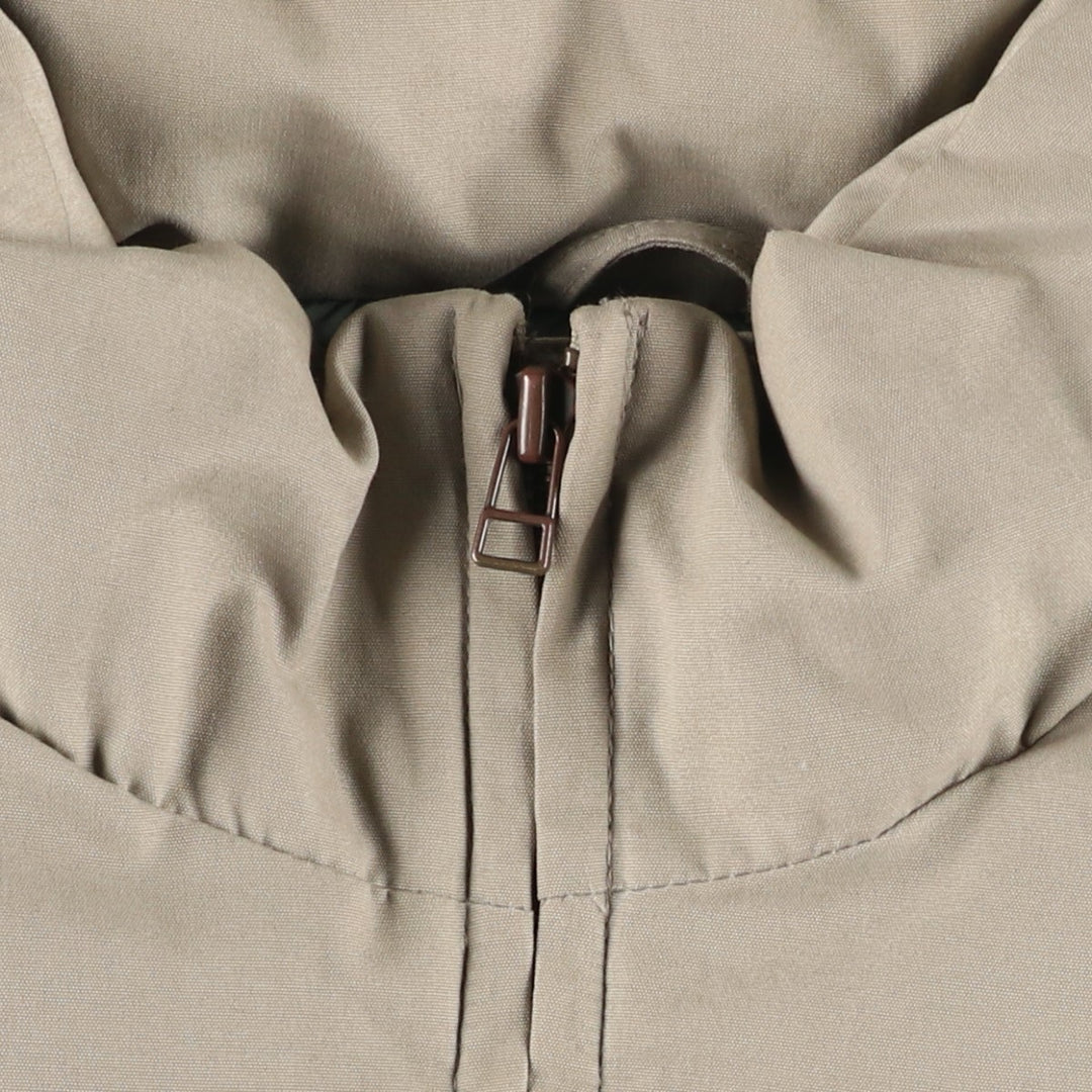 Vintage 80s-90'S Eddie Bauer goose down jacket, size M, men's polyester Beige type Vintage Second Hand