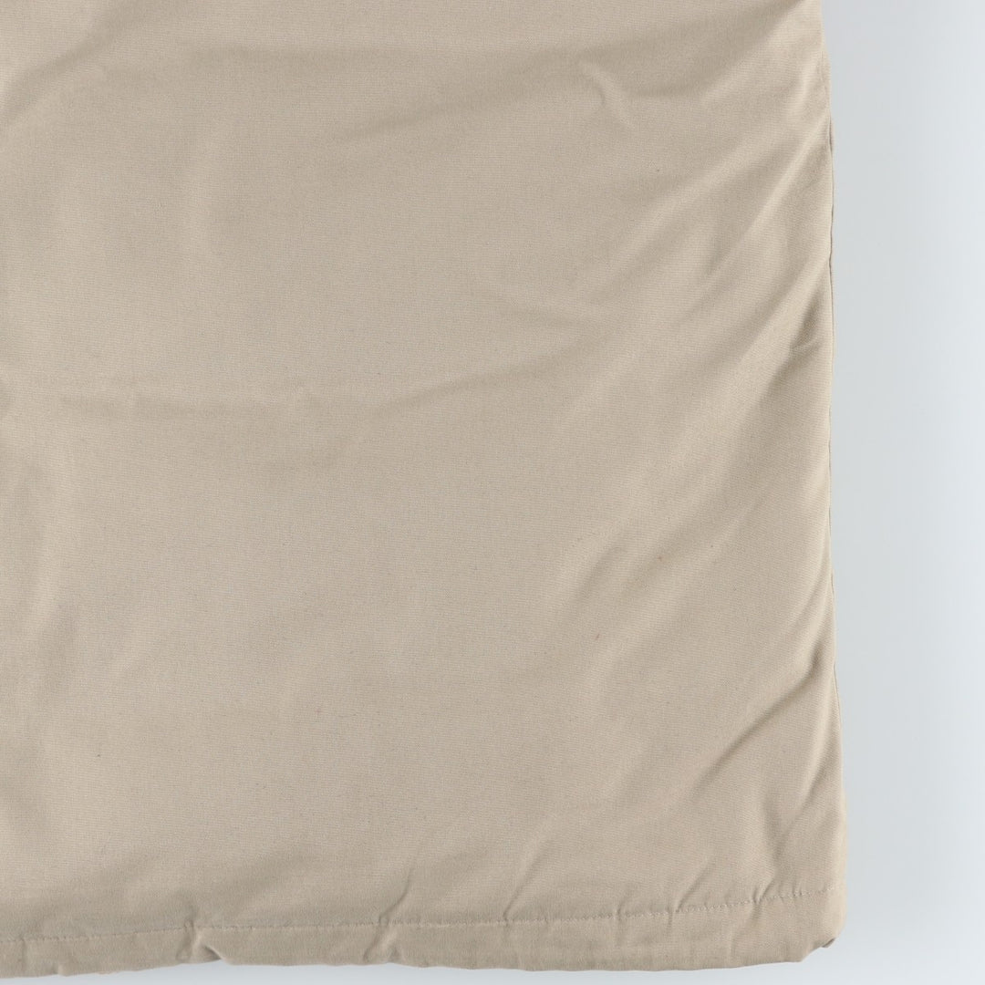 Vintage 80s-90'S Eddie Bauer goose down jacket, size M, men's polyester Beige type Vintage Second Hand