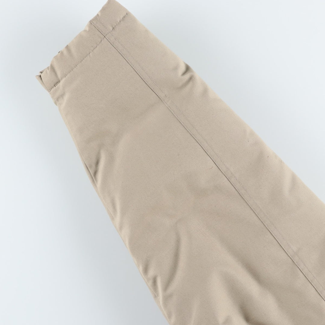 Vintage 80s-90'S Eddie Bauer goose down jacket, size M, men's polyester Beige type Vintage Second Hand