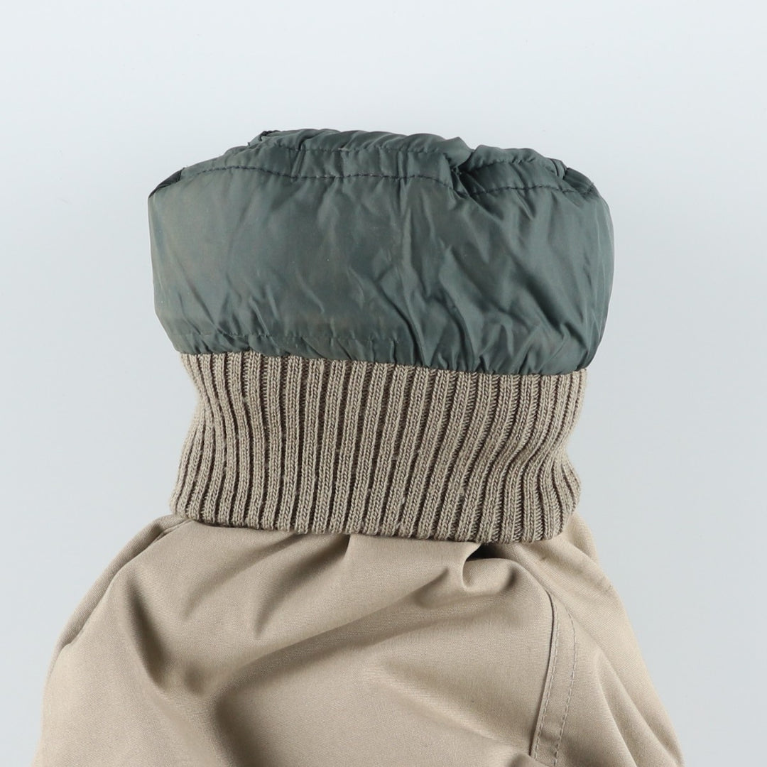 Vintage 80s-90'S Eddie Bauer goose down jacket, size M, men's polyester Beige type Vintage Second Hand