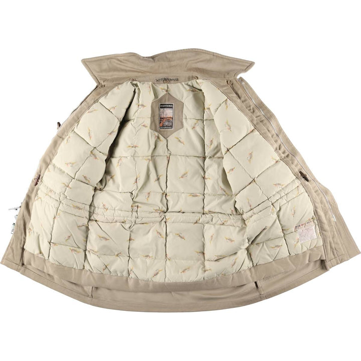 Vintage 1970'S MIGHTY-MAC goose down jacket, made in the USA, size M, men's unclear Beige type Vintage Second Hand