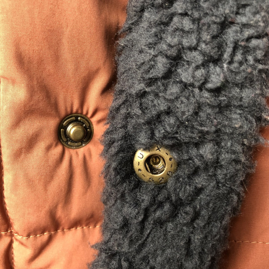 Patagonia 27588FA21 Reversible Fleece Down Vest, Men's Size Medium polyester navy blue type Vintage Second Hand