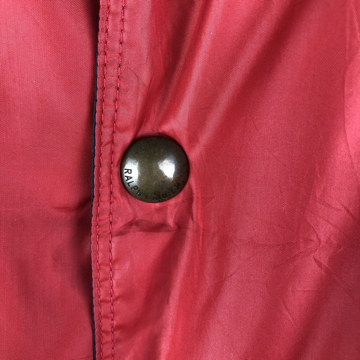 Ralph Lauren POLO RALPH LAUREN reversible down vest, men's size M polyester red type Vintage Second Hand