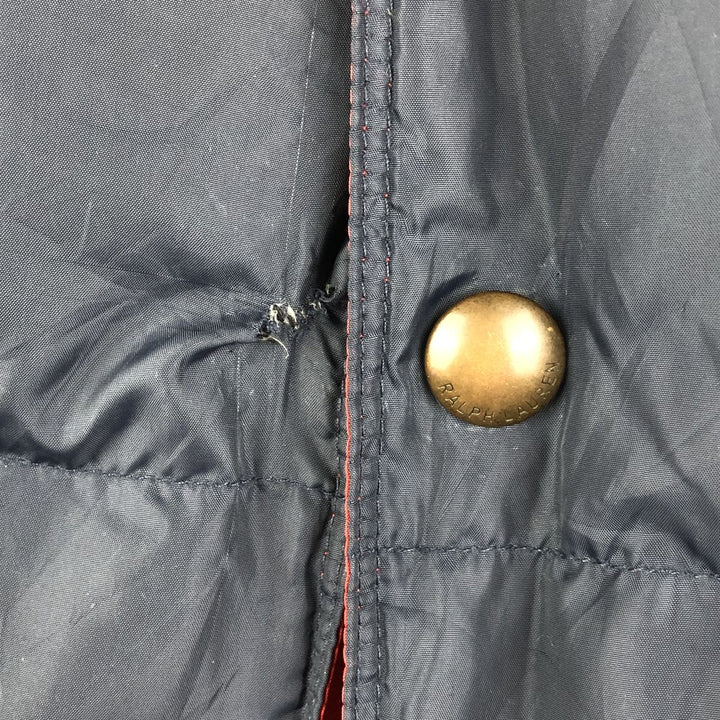 Ralph Lauren POLO RALPH LAUREN reversible down vest, men's size M polyester red type Vintage Second Hand