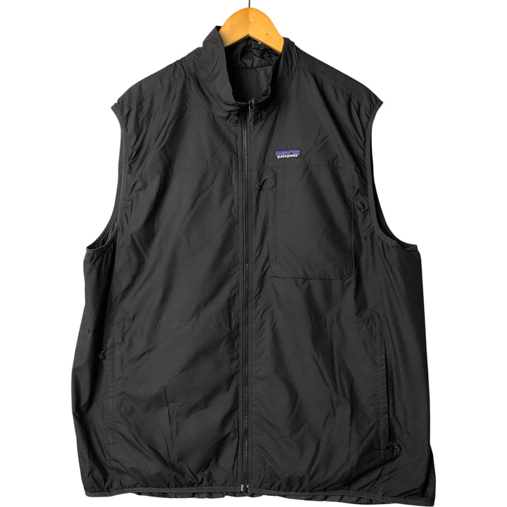 Patagonia Reversible Ripstop Padded Vest, Men's XL unclear black type Vintage Second Hand