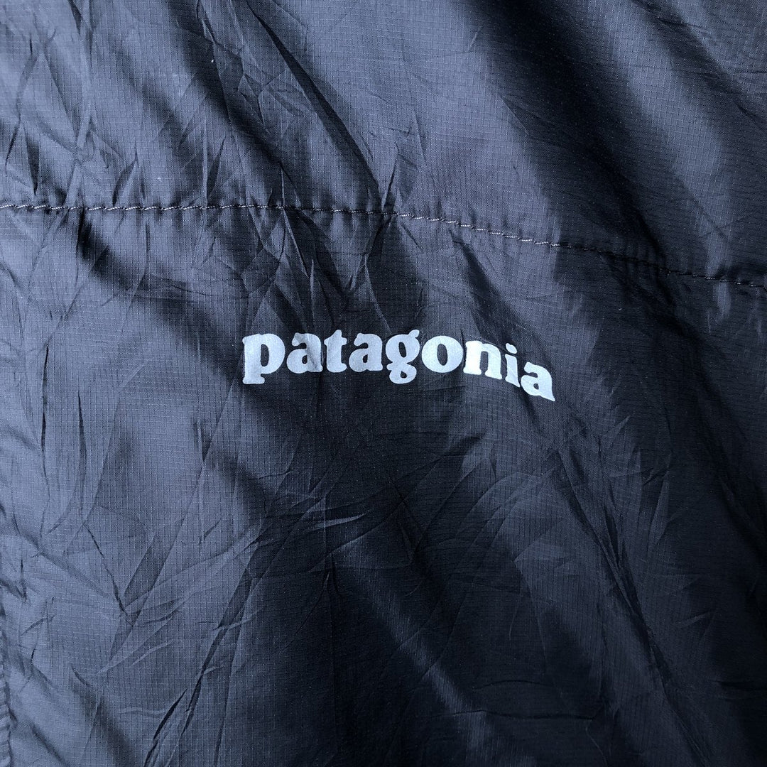 Patagonia Reversible Ripstop Padded Vest, Men's XL unclear black type Vintage Second Hand