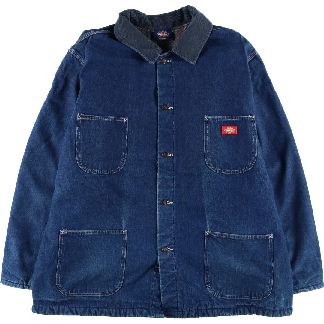 Dickies denim coveralls, men's size XXL unclear blue type Vintage Second Hand