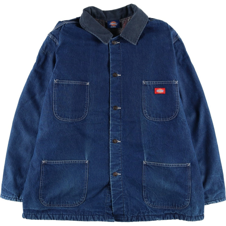 Dickies denim coveralls, men's size XXL unclear blue type Vintage Second Hand