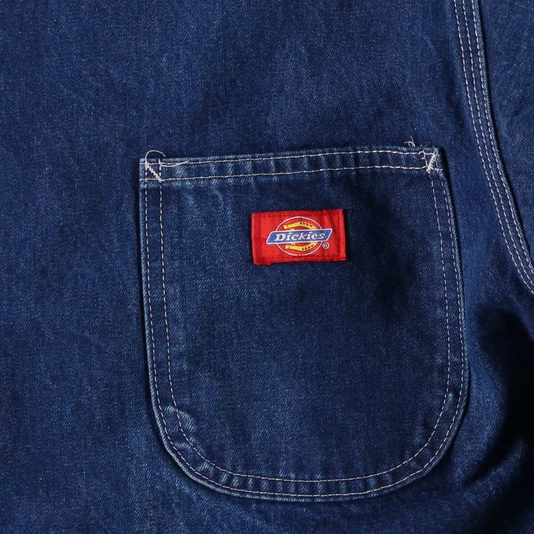 Dickies denim coveralls, men's size XXL unclear blue type Vintage Second Hand