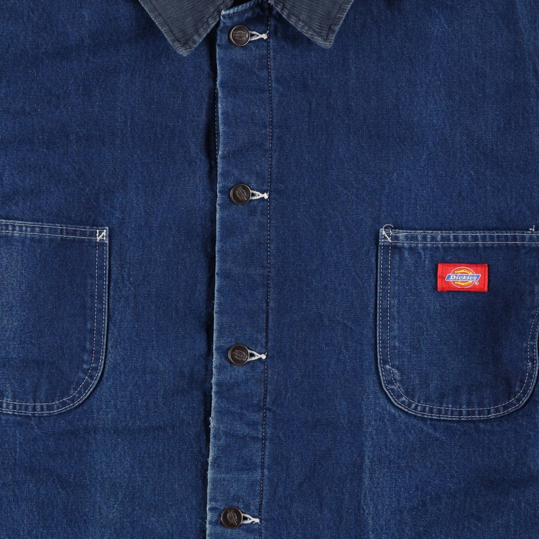 Dickies denim coveralls, men's size XXL unclear blue type Vintage Second Hand